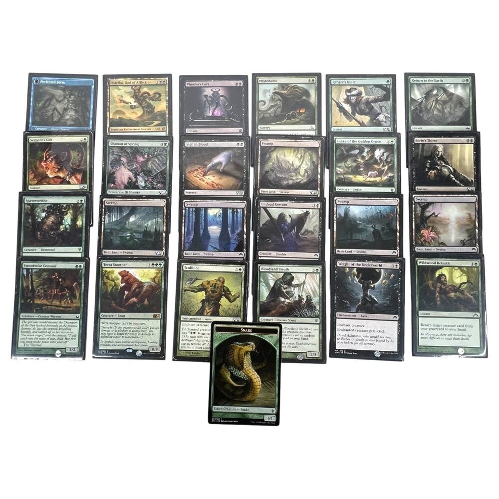 Magic The Gathering MTG Cards Lot of 25 In Sleeves Variety No Duplicates‎